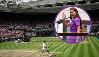 Kate Middleton hizo su esperada aparición en Wimbledon.