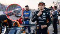 Pato O'Ward causa aparatoso accidente en la IndyCar en Toronto