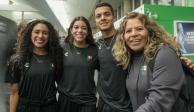 Los clavadistas mexicanos viajan a París para los Juegos Olímpicos 2024.