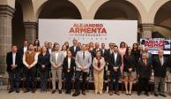 Alejandro Armenta rumbo al próximo gobierno de Puebla.