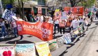 Protesta de madres buscadoras en Morelos, el 10 de mayo de 2023.