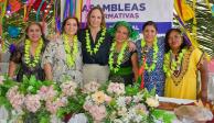 Más de 200 mujeres se reunieron en Lázaro Cárdenas para apoyar la igualdad, paz y prosperidad compartida.