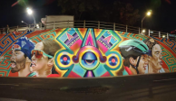 CDMX rinde homenaje a los atletas olímpicos con 35 murales