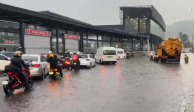 Inundación en Indios Verdes colapsa servicio del Metrobús.