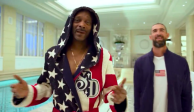 Snoop Dogg entrena con Michael Phelps