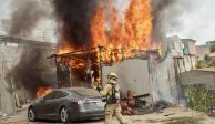 Tesla se incendia en Tijuana