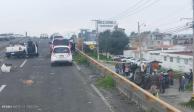 Fatal accidente en la Toluca - Naucalpan