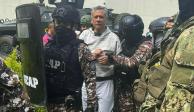 El exvicepresidente de Ecuador al ser detenido, en abril pasado.