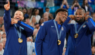 Stephen Curry celebra el triunfo del Team USA en los Juegos Olímpicos