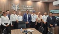 Se reunieron con el fin de estrechar lazos de cooperación e intercambiar información sobre mejores prácticas en la gestión aeroportuaria.