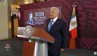 Andrés Manuel López Obrador, Presidente de México, este lunes 12 de agosto del 2024.