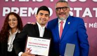 Entregan a 30 jóvenes mexiquenses el Premio Estatal de la Juventud 2024.