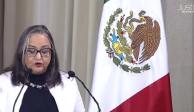 La ministra Norma Piña aseveró que "in independencia judicial, el derecho se distorsiona y se desfigura".