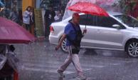 Activan alerta amarilla en toda la CDMX; se esperan fuertes lluvias y caída de granizo.