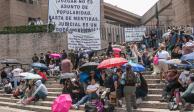 Desde ayer, trabajadores del Poder Judicial iniciaron el paro de labores en contra de la reforma judicial.