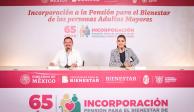 Evelyn Salgado detalla la incorporación de adultos mayores al Programa de Pensión para el Bienestar.