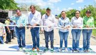 Ricardo Gallardo entrega obras y apoyos en la Huasteca Potosina.