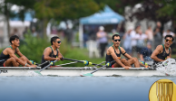 José Navarro, Marco Antonio Velázquez, Miguel Carballo y Rafael Mejía Ganan medalla de oro en el Mundial de Remo