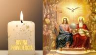 Las velas de la Divina Providencia se encienden el primer día del mes.