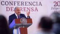 Andrés Manuel López Obrador, Presidente de México en conferencia de prensa.