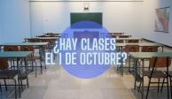 ¿El próximo 1 de octubre habrá clases en México?