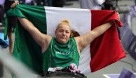 Rosa María Guerrero gana bronce en lanzamiento de disco F55 de los Juegos Paralímpicos París 2024.