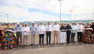 Rutilio Escandón inaugura ampliación del estacionamiento público del Aeropuerto Internacional “Ángel Albino Corzo”.