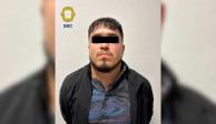 Elementos de la SSC detienen a un presunto líder criminal en Xochimilco.