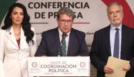 Ricardo Monreal, en conferencia de prensa de este domingo 1 de septiembre.