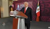 Andrés Manuel López Obrador, presidente de México, ofrece su conferencia de prensa este miércoles 4 de septiembre del 2024, desde Palacio Nacional, en CDMX.