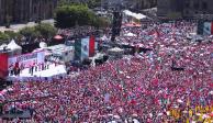 Marea Rosa exige votar en contra de la reforma al Poder Judicial.