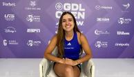 La colombiana Camila Osorio lista para el WTA Guadalajara Open AKRON 2024