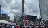 Trabajadores del Poder Judicial marcharon sobre Paseo de la Reforma en semanas pasadas.