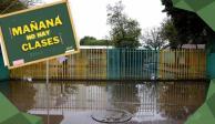 La llegada de la tormenta tropical 'Ileana' provoca la suspensión de clases en algunos municipios.