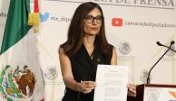 Morena se pasa 'por el arco del triunfo' las suspensiones contra la reforma judicial, acusa Laura Ballesteros.