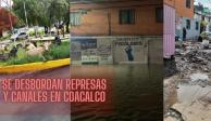 Coacalco vivió una de sus peores inundaciones este domingo 15 de septiembre.