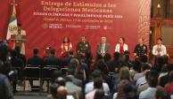 AMLO en la ceremonia de entrega de estímulos a medallistas olímpicos y paralímpicos en París 2024