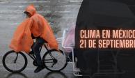 Este es el pronóstico del clima en México para este sábado 21 de septiembre.