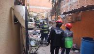 Tras la fuerte explosión, las autoridades indicaron que hay 12 personas lesionadas.