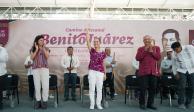 Claudia Sheinbaum, junto al Presidente Andrés Manuel López Obrador.