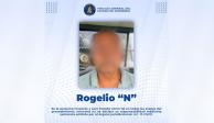 Rogelio "N", detenido en Copala.