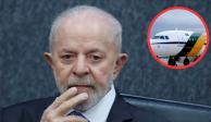 El avión del presidente de Barail, Lula Da Silva, tuvo un problema técnico.