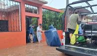 Instalan refugio temporal en Juchitán de Zaragoza por depresión tropical Once-E.