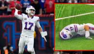 Josh Allen, de los Bills, sufre escalofriante golpe en la cabeza en la NFL