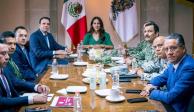 Libia Dennise García acuerda implementar estrategias para reducir los delitos en Guanajuato.