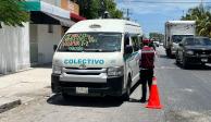 Acción de la autoridad de movilidad en Quintana Roo.