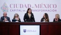 Clara Brugada, jefa de Gobierno de la Ciudad de México.