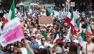 Trabajadores del Poder Judicial marchan en CDMX.