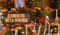 Los elementos de la ofrenda son cuatro y deben ser tomados en cuenta.