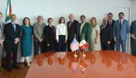 En la reunión, se presentaron los equipos de la SENER y la embajada de EU en México.